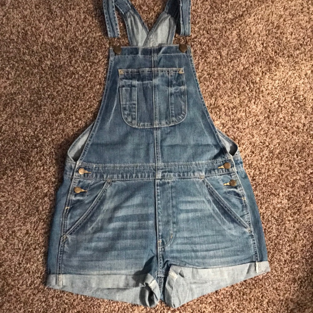 American Eagle Overall Shorts